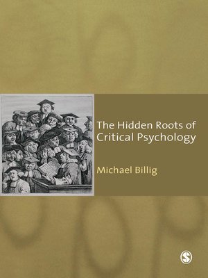 cover image of The Hidden Roots of Critical Psychology